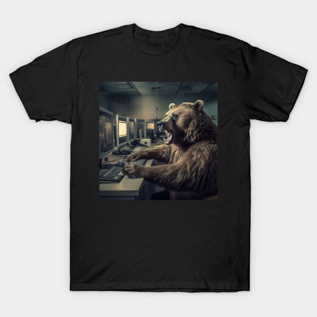 Bear Market T-Shirt by AviToys